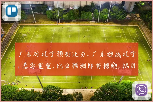 广东对辽宁预测比分,广东迎战辽宁,悬念重重,比分预测即将揭晓,拭目以待